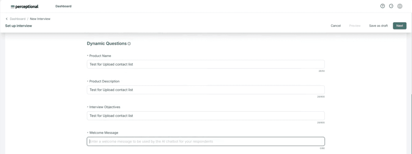 Dynamic Prompt Generation & Customization