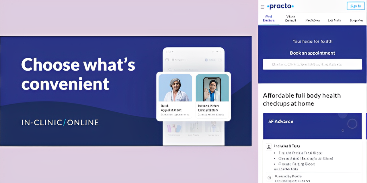 HealthCare web & Mobile app development