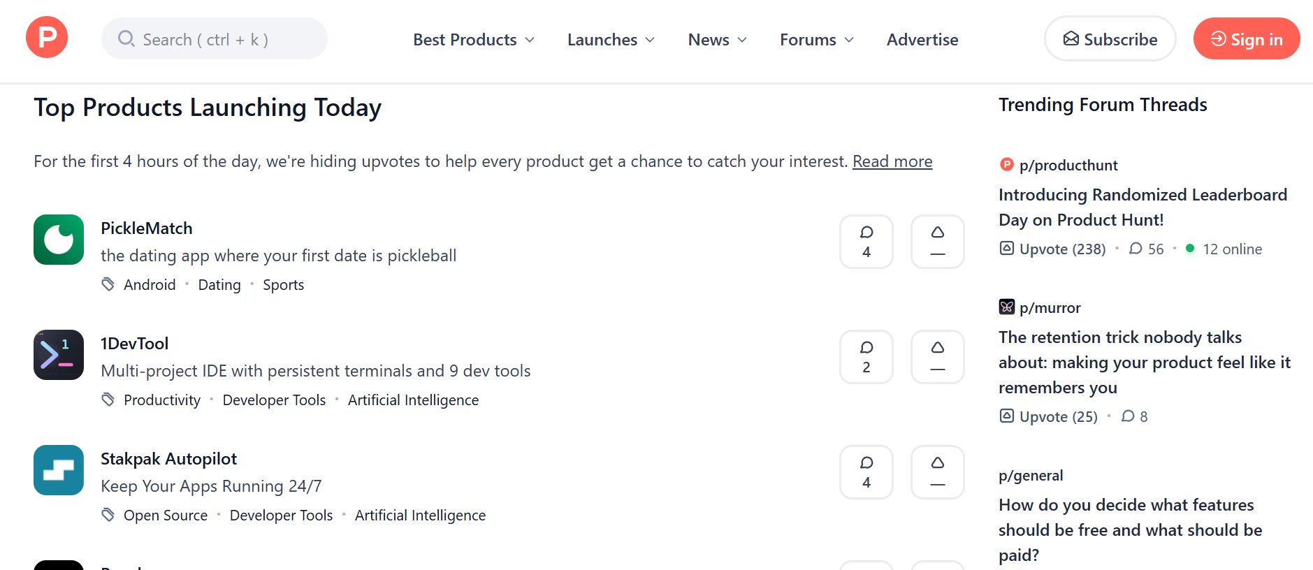 Product Hunt
